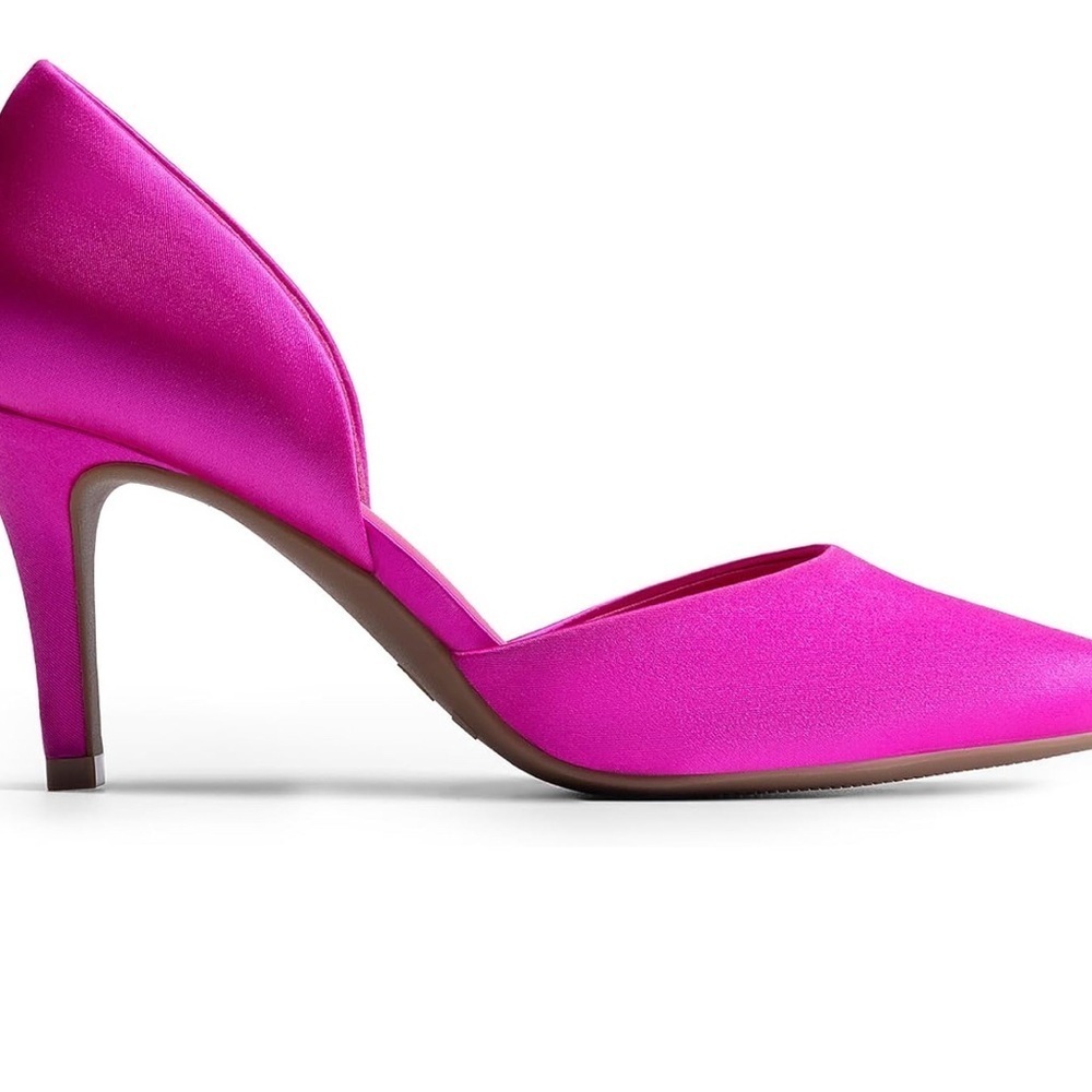 Dream Pairs Fuchsia Women's Heels - Picture 2 of 7